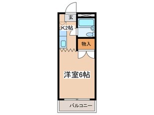 エンゼル杉田の物件間取画像